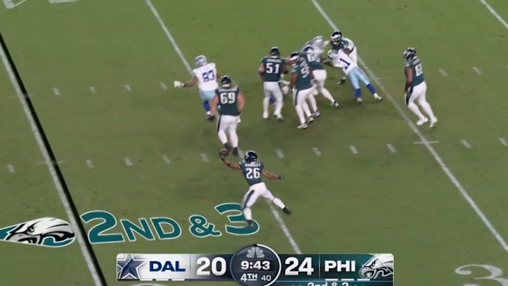 Saquon Barkley Delivers Unreal 5-Yard Play in Eagles’ Season Opener vs. Cowboys - Loadedmore.ng