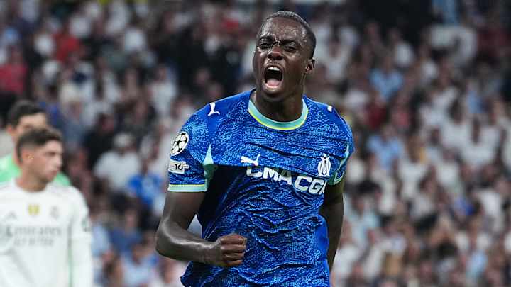 Timothy Weah Scores First Marseille Goal Against Real Madrid in Champions League Opener