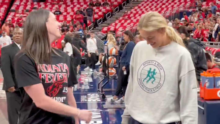 Sophie Cunningham Roasts Caitlin Clark’s All-Black Outfit Before Fever Playoff Game